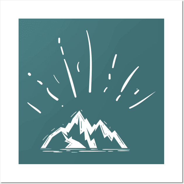 The Call of the Mountains Wall Art by High Altitude